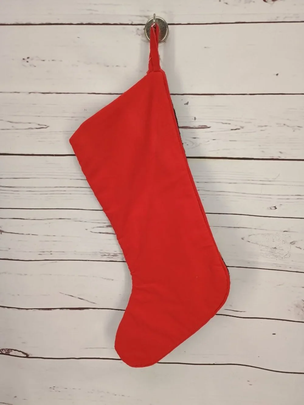 Handcrafted Needlepoint Christmas Stocking King Wise Men & Camel Red Backing 20